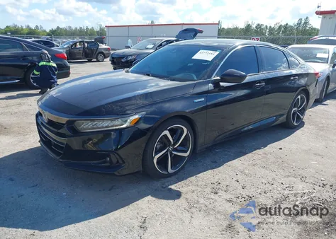 2022 Honda Accord Hybrid Sport from USA, damaged, VIN 1HGCV3F22NA000030